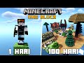 100 Hari Di Minecraft Tapi Cuma Satu Block