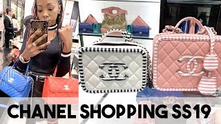 Luxury Shopping at Chanel! | Trying the NEW Spring/Summer 2019 Collection!