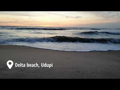 Beach waves in evening | Udupi