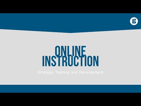 Training and the Internal Environment