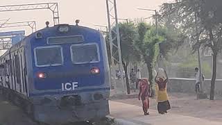 preview picture of video '59721 Jaipur to Hisar Upgrade to ICF EMU at Arnia'