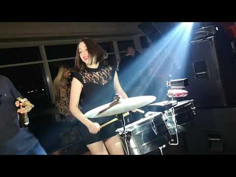 FEMALE Playing Timbales Fabu from Cuba
