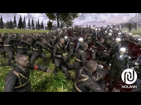 13.000 Nazi Zombies vs 13.000 Zombie Cops- Ultimate Epic Battle Simulator 2- UEBS 2