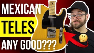 Video thumbnail for Are Mexican Made Telecasters Any Good??? (From Quora) by Jimmy Franklin