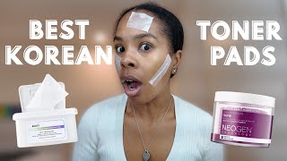 Best Korean Toner Pads Ranked (Gentle → Strong Exfoliation!)