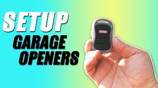 Genie Garage Opener Remote Programming with Aftermarket Remotes