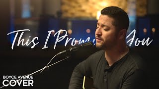 This I Promise You - *NSYNC (Boyce Avenue acoustic cover) on Spotify &amp; Apple