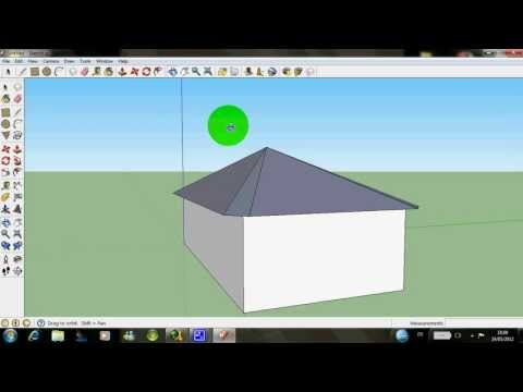 comment construire un toit sur sweet home 3d