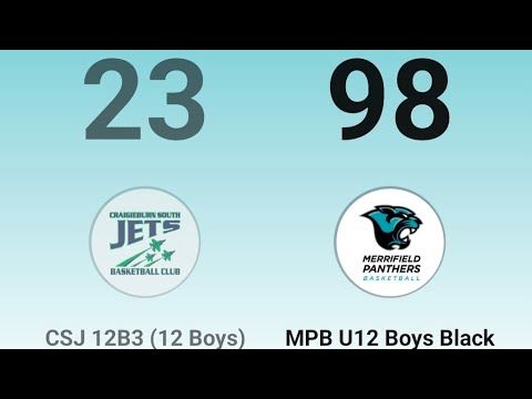CSJ 12B3 vs Merrifield Panthers u12 Black