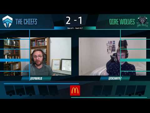 OPL 2020 Split 1 Playoffs Series 2 - Dire Wolves v The Chiefs - Game 4