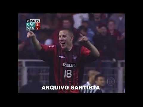 ATLETICO-PR 3X3 SANTOS - BRASILEIRO 2005 TODOS OS GOLS