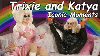 TRIXIE AND KATYA BEING ICONIC FOR 6 MINUTES