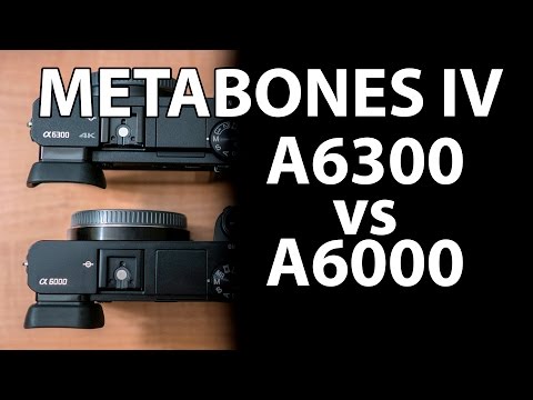 Sony A6300 vs A6000 Metabones IV focus test