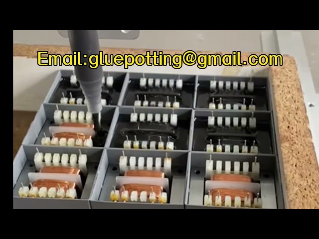 Ab Compound Glue Dispenser Transformers and Inductors Potting Machine