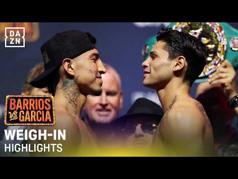 WEIGH-IN HIGHLIGHTS | MARIO BARRIOS VS RYAN GARCIA