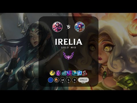 Irelia Mid vs Neeko - EUW Master Patch 13.18