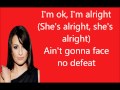 Glee somebody to love Lyrics 