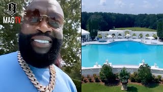 Rick Ross Has The Largest Residential Swimming Pool In The U.S. 🏊🏾‍♂️