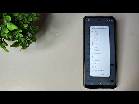 How to turn off notification sound in motorola G62 5G mobile