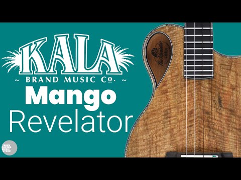 Kala NSL-MNG-T Limited Edition Mango Revelator Nautilus Tenor Ukulele w/ Pickup image 7