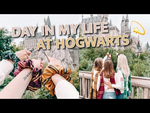 day in my life at hogwarts | wizarding world part 2