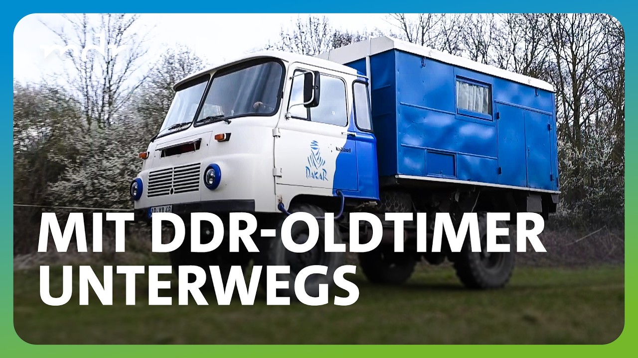 DDR-LKW: Thüringer haben alten Robur als Camper ausgebaut | MDR um 4 | MDR