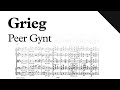 Grieg - Peer Gynt, Op. 23 (Sheet Music)