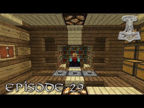 Minecraft - Ragnablöc: Ep 29 - Modular Enchantment Room