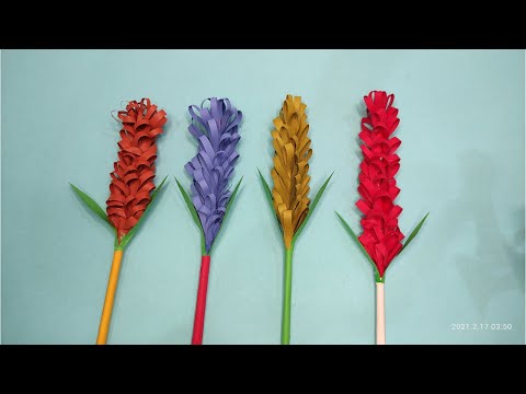 Lupine Flower - How To Make Easy Lupine Paper Flowers at Home || Valley of Flowers ||