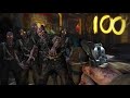 Round 100 Without Opening ANY DOORS Bo3 Zombies