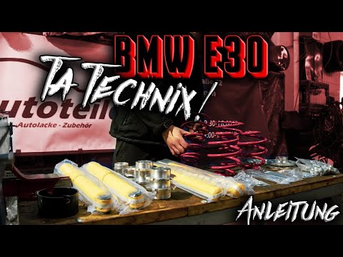 KB's Autoschmiede - TA Technix Gewindefahrwerk E30 !