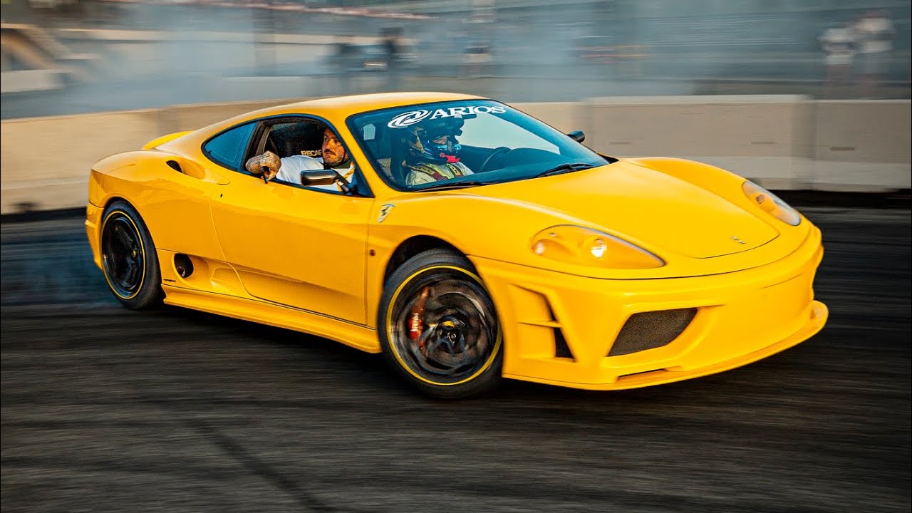 How to make Ferrari Drift car! And How to Drift for Ferrari 360 Modena