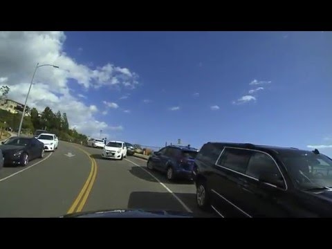 Drivelapse LA! Lake Hollywood Drive, views of Hollywood Sign