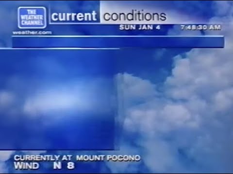 TWC WeatherStar XL - 01/04/04 - 7:48am EST