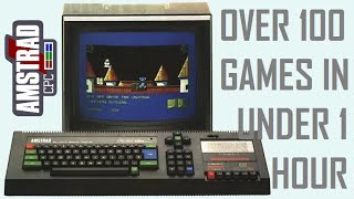 Over 100 Amstrad CPC Games In Under 1 Hour