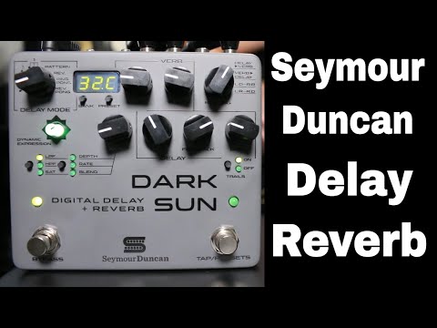 Seymour Duncan Dark Sun Stereo Reverb/Delay pedal 