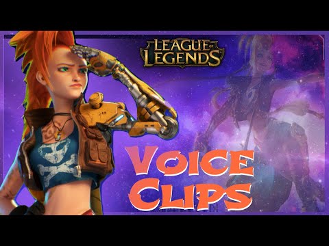Odyssey Jinx voice lines #leagueoflegends #jinx #voicelines #sarahwilliams