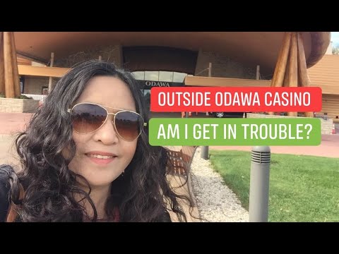 WALKING AROUND OUTSIDE ODAWA CASINO VIDEO |PETOSKEY, MI, USA