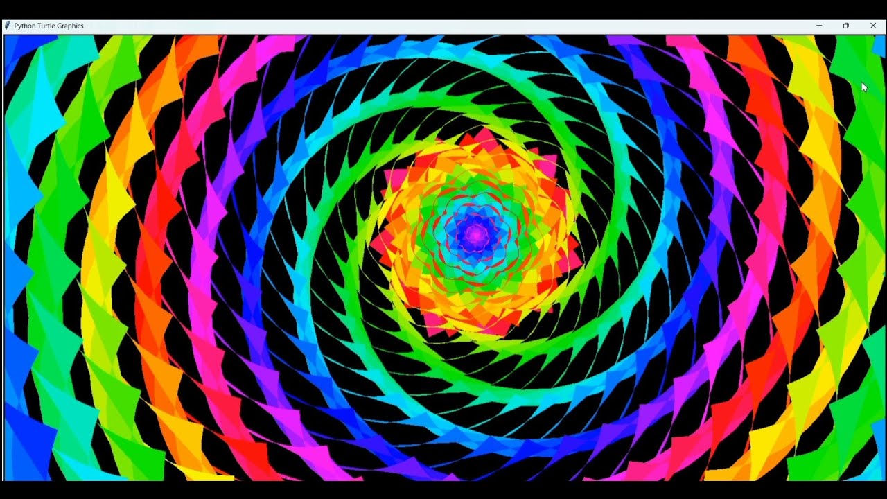 Draw beautiful wallpaper using #python #coding #programming #design #drawing #trending #code #shorts