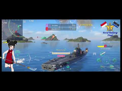 Modern Warships first time using CN Project 1143E #modernwarships #china