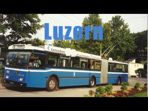 Trolleybuses in Luzern / Lucerne - 1998