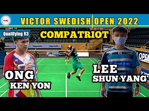 Q R3 | Lee Shun Yang (MAS) VS Ong Ken Yon (MAS) - Swedish Open 2022