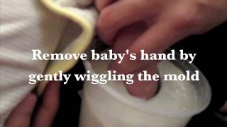 How to cast baby's hands and feet - Memory Station Limited