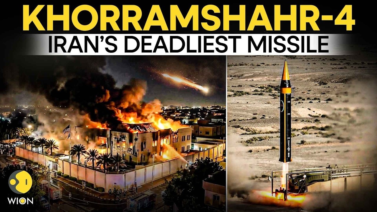 US-Iran War LIVE: Iran Unleashes Deadly  Khorramshahr-4 Missile On Haifa, Israel Under Fire | WION