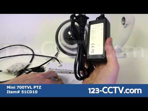 Mini PTZ Camera 700TVL 10x Optical Zoom