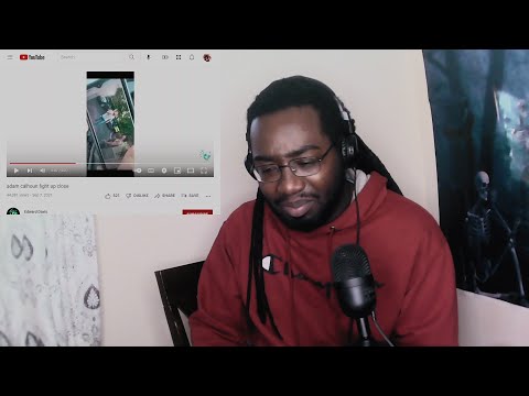 RUNNING? | ADAM CALHOUN FISTFIGHT REACTION 🥊