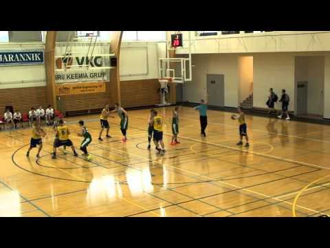 EYBL U17, KK HITO/sPORTKUNDA - Moskva BC Runa , II veerandaeg, 17.01.2015, Jõhvi