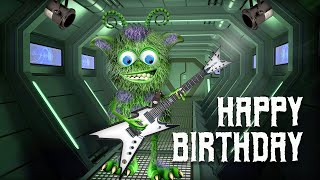 Heavy Metal Happy Birthday MONSTER Guitar Solo!