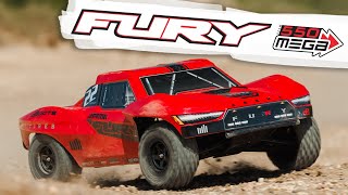 Arrma Fury Mega 550 1:10 RTR červená