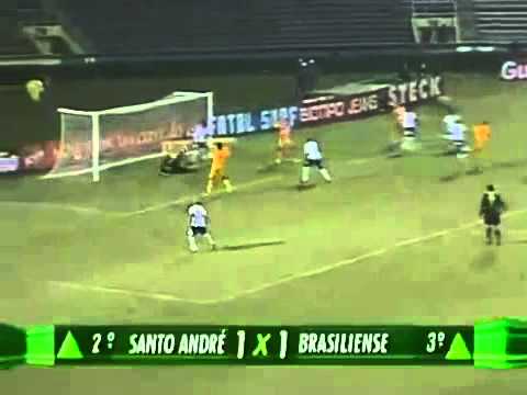 Santo André 1 x 1 Brasiliense - 2ª Rodada da Série B 2010